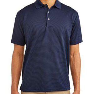Ben Hogan Men's Easy Care Short Sleeve Polo Shirt-Blue-34/36